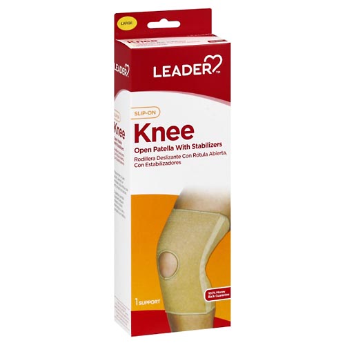 Image for Leader Knee Support, Slip-On, Large,1ea from SPRING CREEK PHARMACY