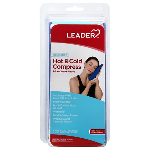 Image for Leader Hot & Cold Compress, Reusable,1ea from SPRING CREEK PHARMACY