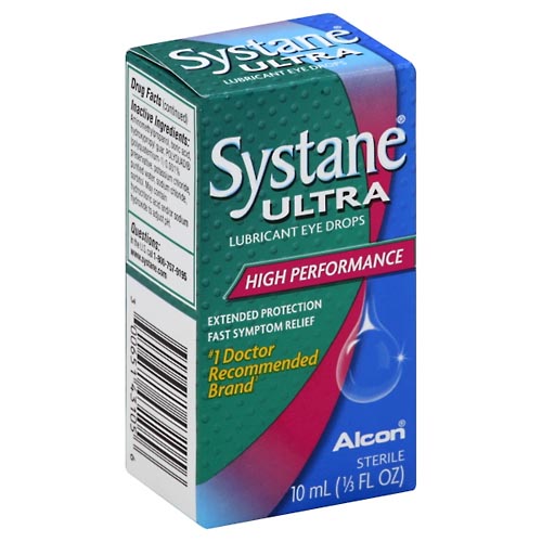 Image for Systane Eye Drops, Lubricant, High Performance,0.33oz from SPRING CREEK PHARMACY
